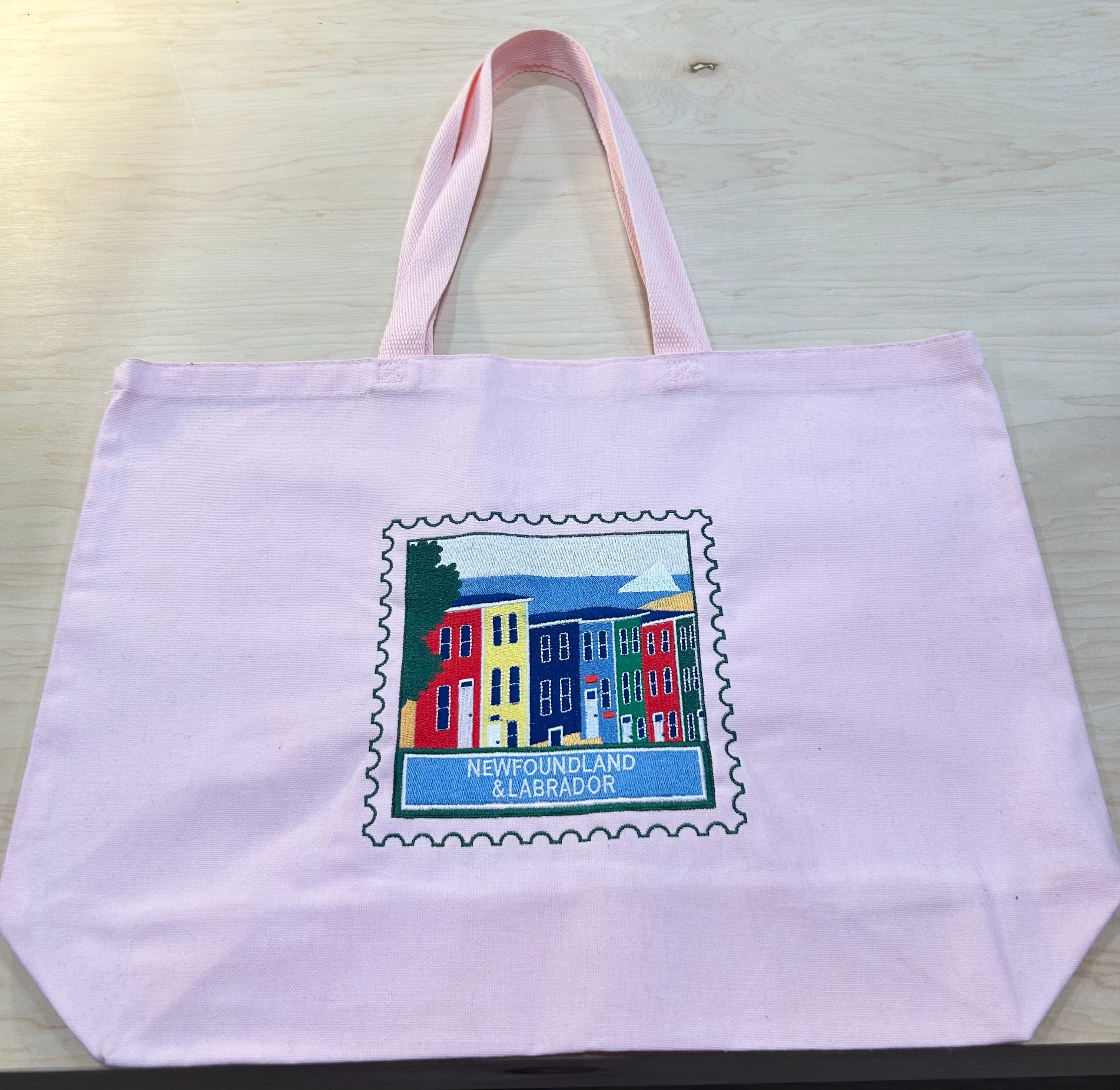 Newfoundland and Labrador Embroidered Throw Pillow Cover