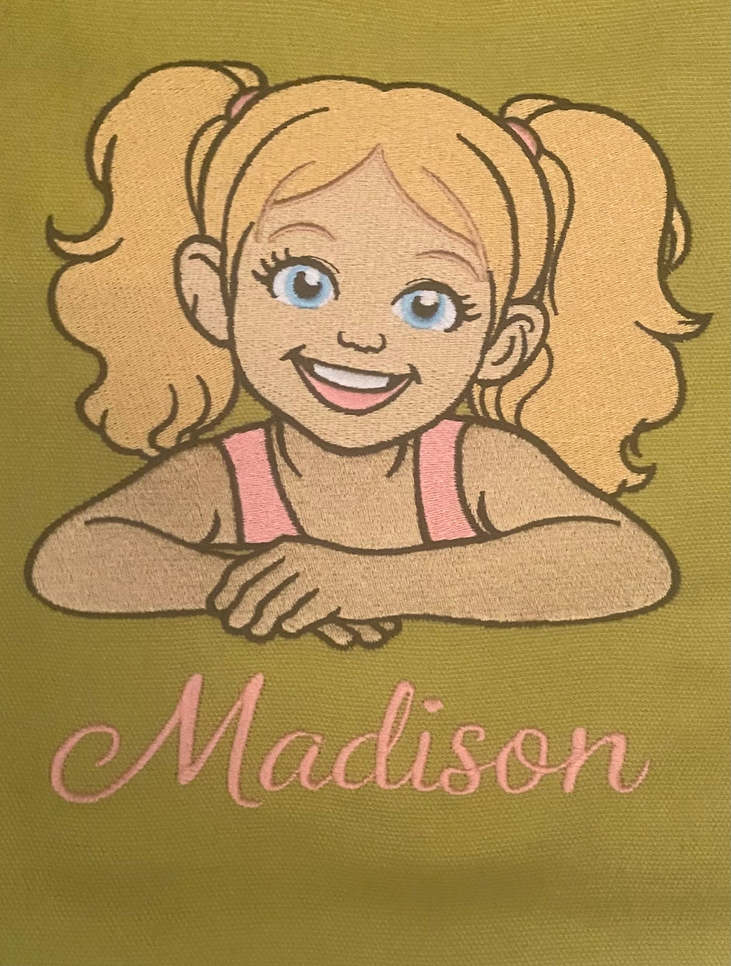 Custom Illustration Children Throw Pillow Cover