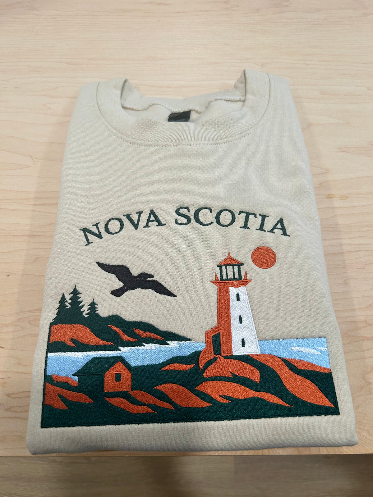 Nova Scotia Embroidered Sweatshirt