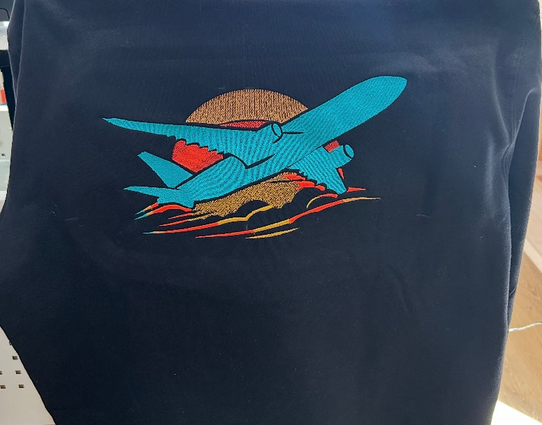 Custom Embroidered Zip-Up Hoodie, Personalized with Logo, Name or Design