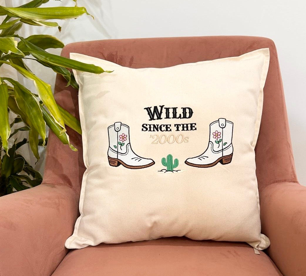 Wild Since the '90s Throw Pillow Cover